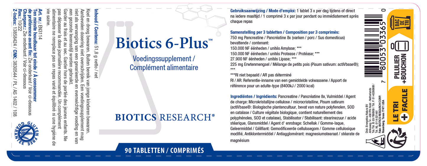 Biotics 6-Plus